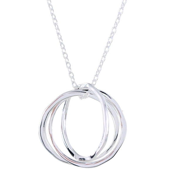Sterling Silver Live Life To The Full Necklace - Reeves & Reeves
