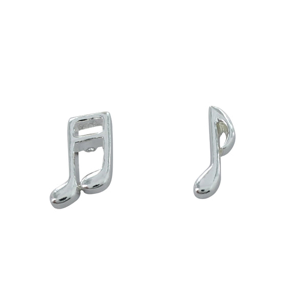 Music Note Stud Earrings - Reeves & Reeves