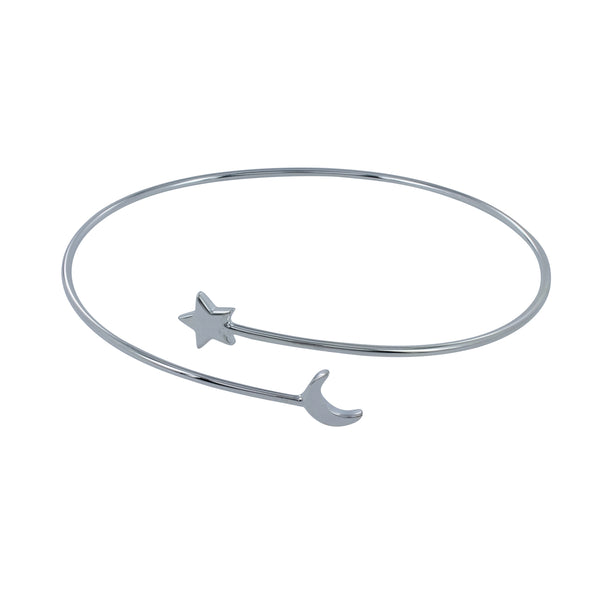 Moon & Star Cuff Bracelet - Reeves & Reeves