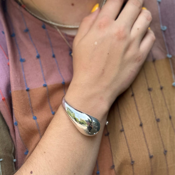 Raindrop Cuff Bracelet - Reeves & Reeves