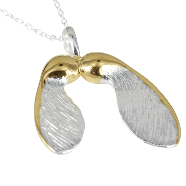 Sycamore Necklace in Sterling Silver - Reeves & Reeves