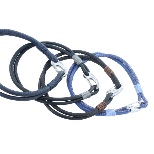 Trigger Double Leather Bracelet - Reeves & Reeves