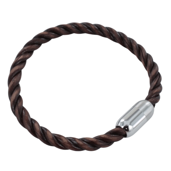 Bond Leather and Stainless Steel Bracelet - Reeves & Reeves