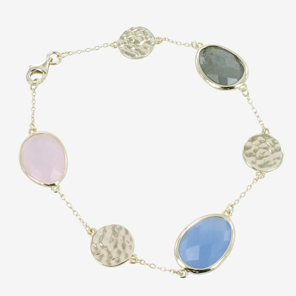 Candy Stone Bracelet in Gold Plated Detail