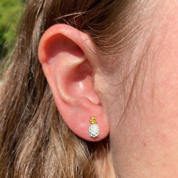 Pineapple Stud Earrings