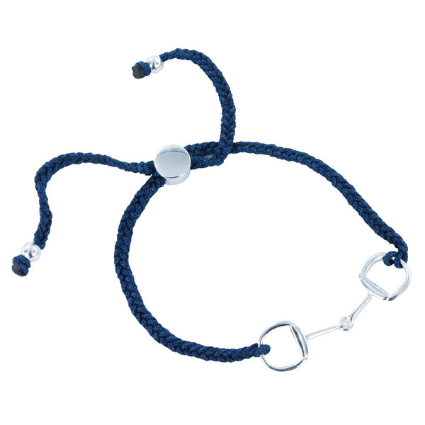 Silver Snaffle Friendship Bracelet - Reeves & Reeves