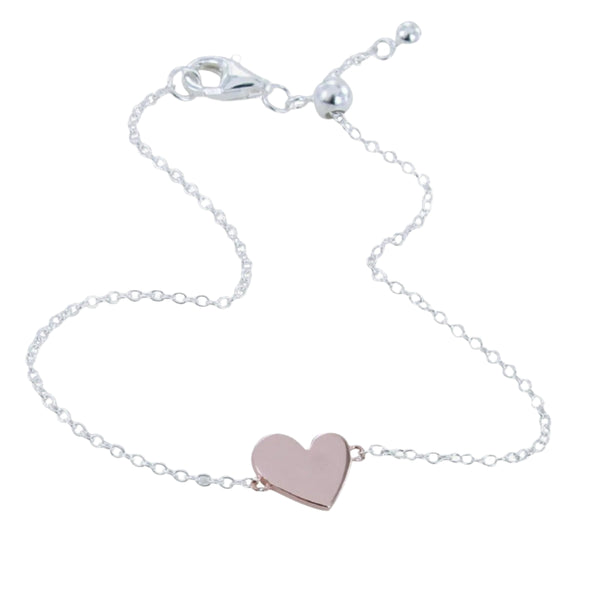 Slider Heart Bracelet