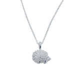 Sterling Silver Hedgehog Necklace - Reeves & Reeves