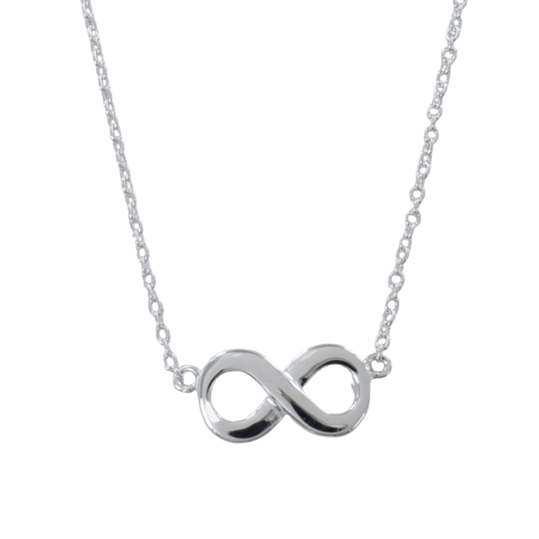 Sterling Silver Infinity Necklace - Reeves & Reeves