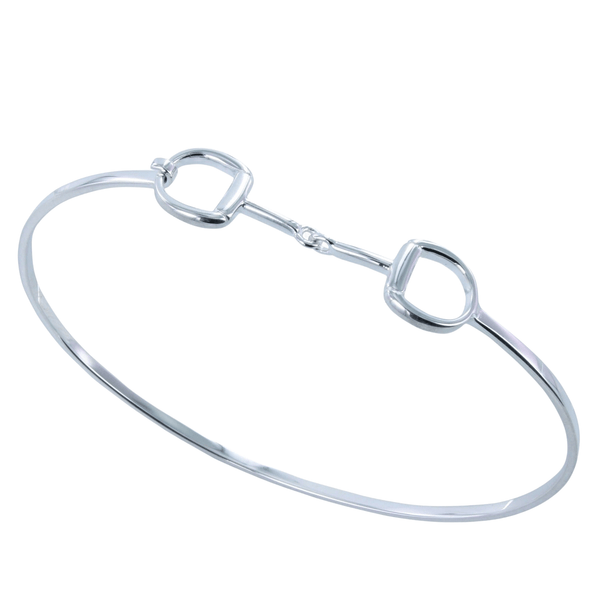 Sterling Silver Snaffle Cuff - Reeves & Reeves