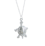 Sterling Silver Turtle Necklace - Reeves & Reeves