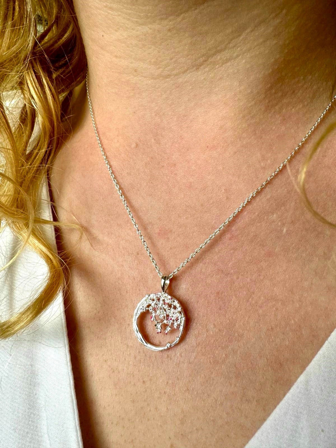 Embrace Spring's Renewal: The Cherry Blossom Necklace - Reeves & Reeves