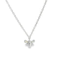 14K Solid Gold and Diamond Bee Necklace - Reeves & Reeves