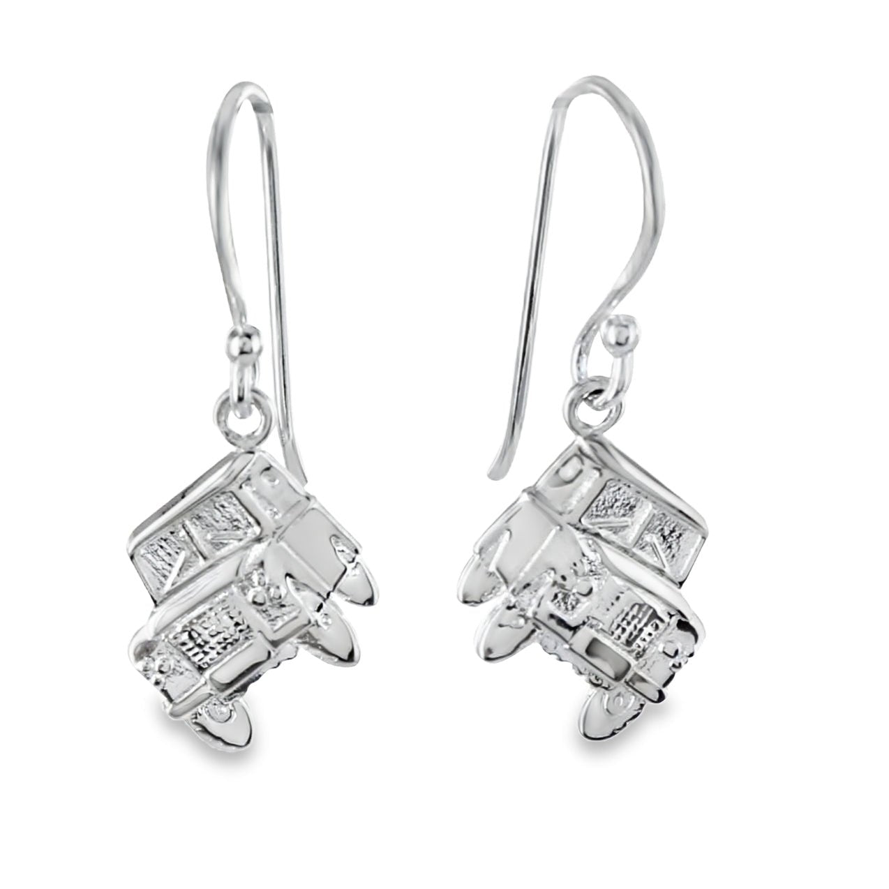 4X4 Drop Earrings - Reeves & Reeves