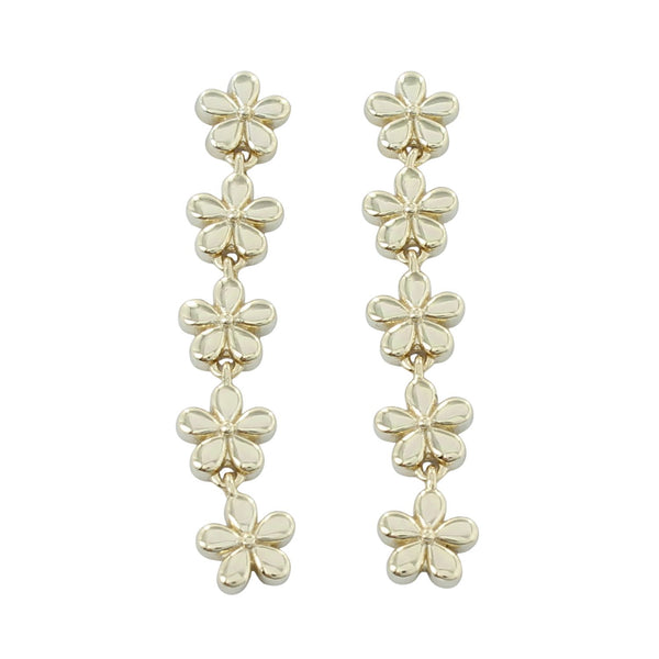 Daisy Chain Drop Earrings - Reeves & Reeves