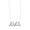 Super Birds On A Wire Necklace - Reeves & Reeves