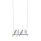 Super Birds On A Wire Necklace - Reeves & Reeves