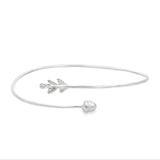 Oak Leaf & Acorn Cuff Bracelet - Reeves & Reeves