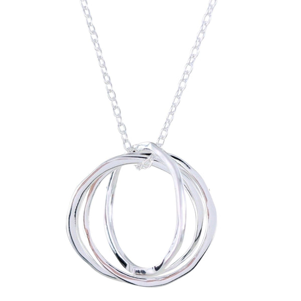 Sterling Silver Live Life To The Full Necklace - Reeves & Reeves 