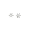 Snowflake Stud Earrings