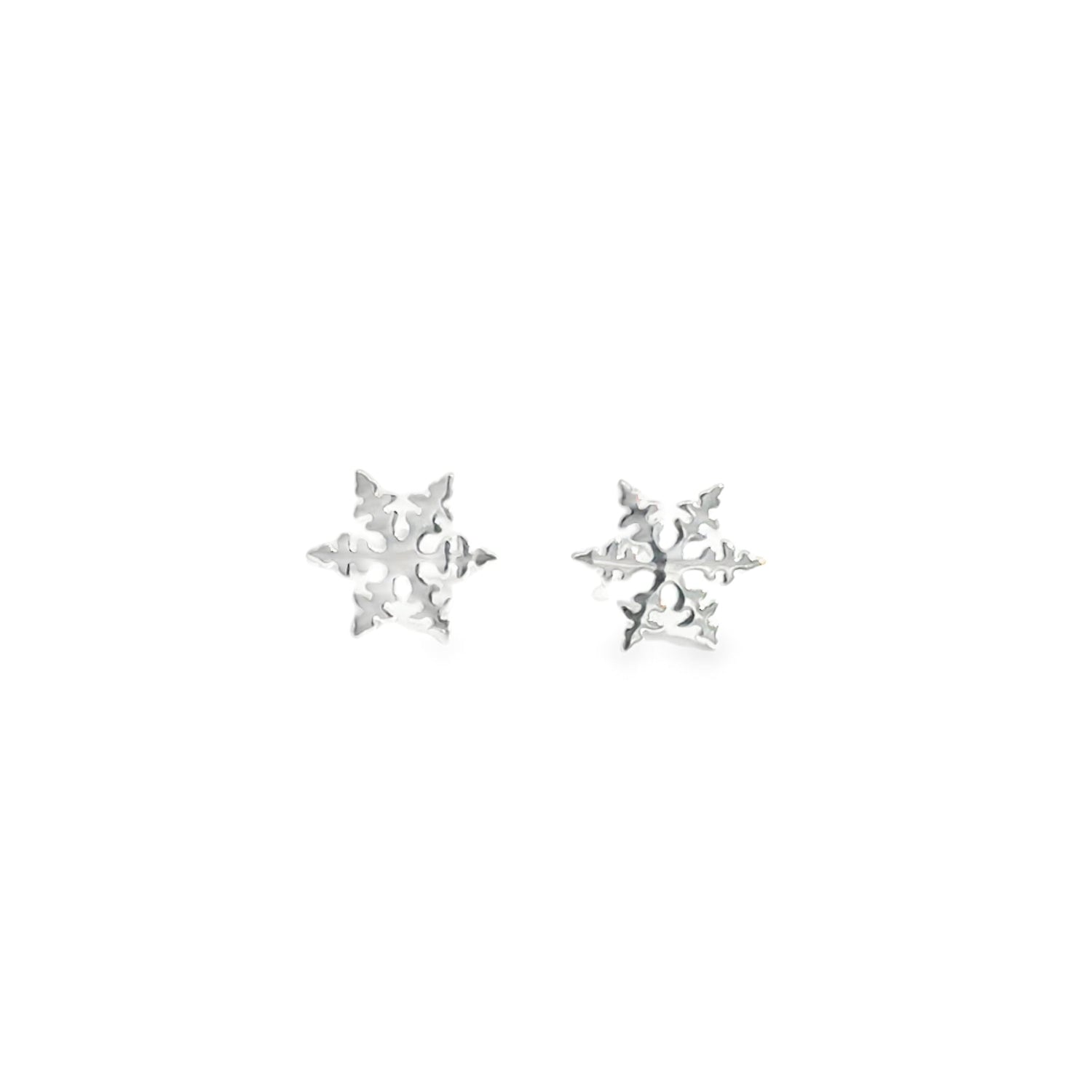 Snowflake Stud Earrings