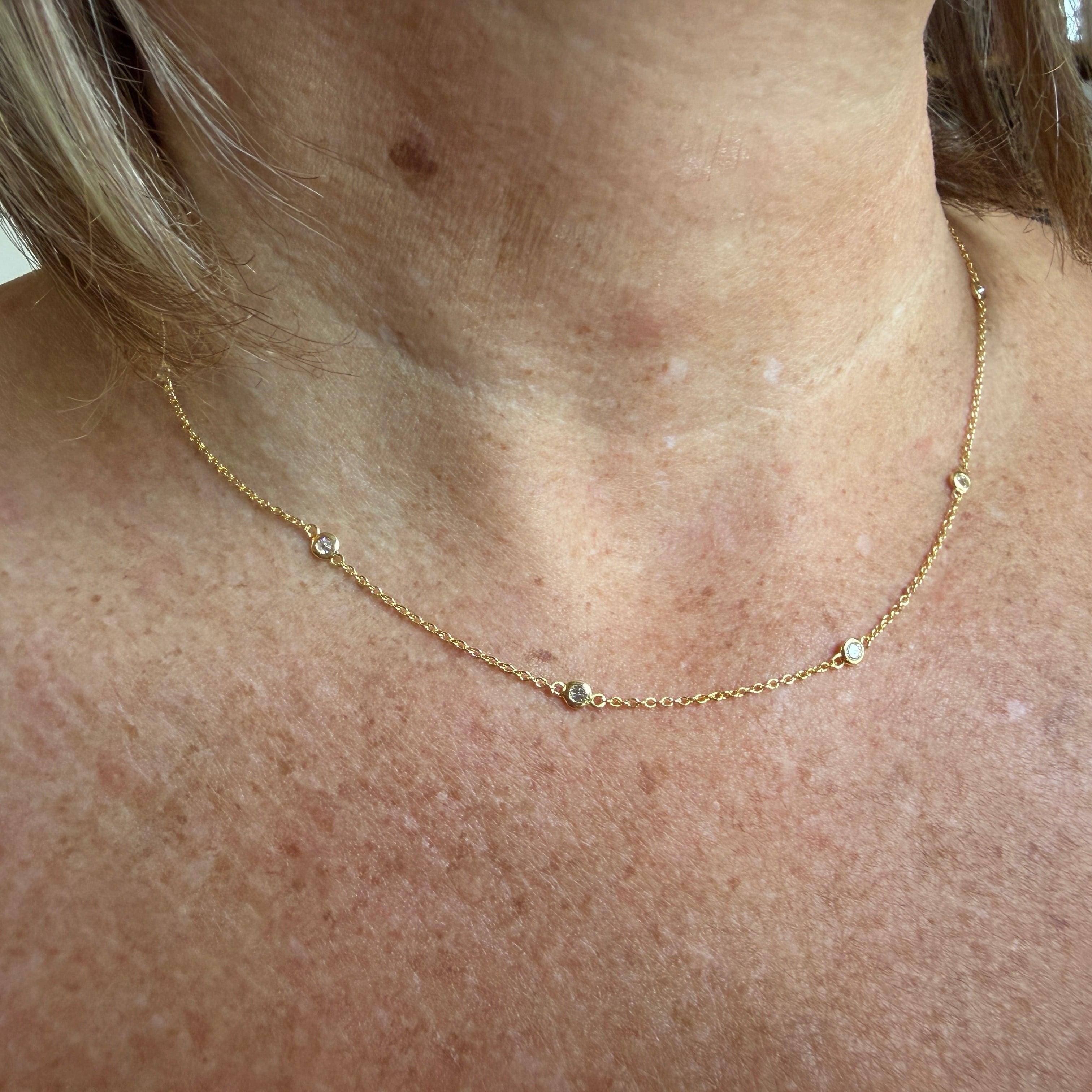 Helena Stone Necklace