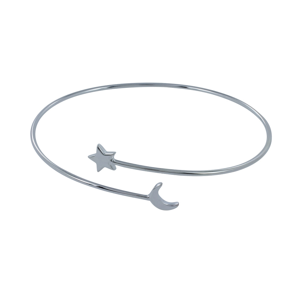 Moon & Star Cuff Bracelet - Reeves & Reeves