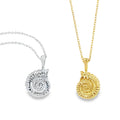 Ammonite Sterling Silver Pendant Necklace - Reeves & Reeves