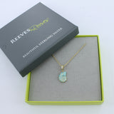 Enamel Ammonite Shell Necklace - Reeves & Reeves