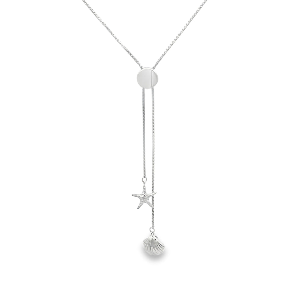 Seashell Slider Necklace