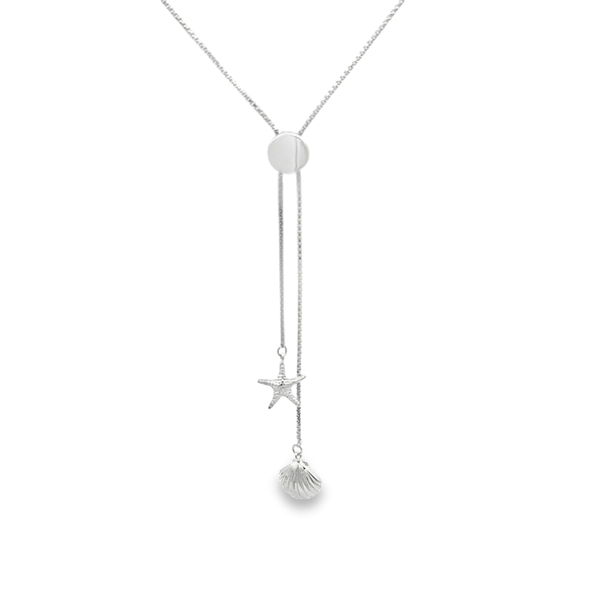 Seashell Slider Necklace