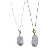 Baroque Pearl Pendant Necklace - Reeves & Reeves