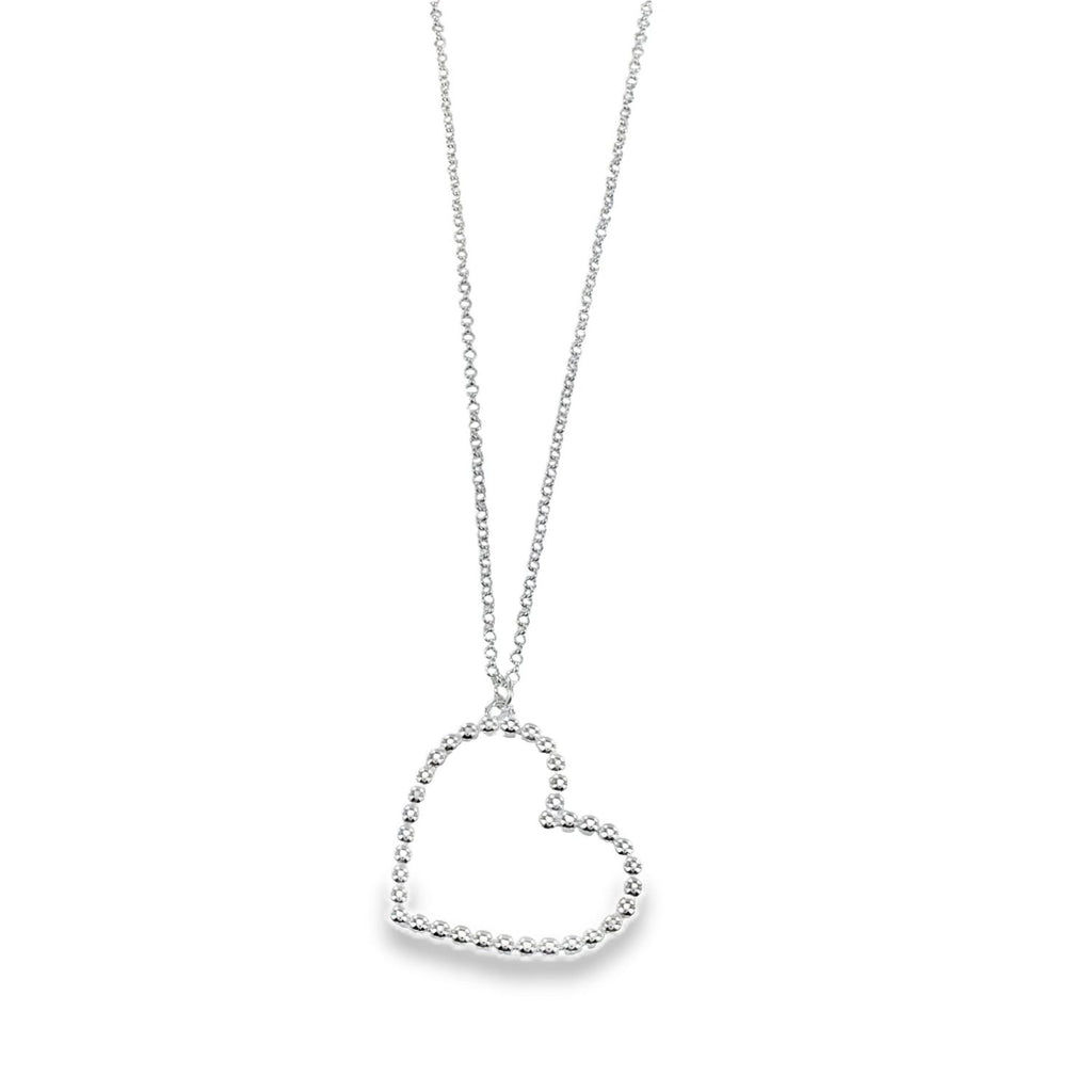 Beaded Heart Necklace - Reeves & Reeves