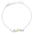 Birds On A Wire Sterling Silver Bracelet - Reeves & Reeves