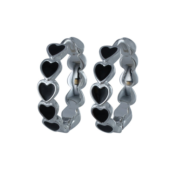 Black Heart Hoops - Reeves & Reeves