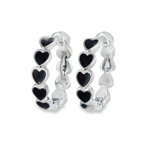 Black Heart Hoops - Reeves & Reeves