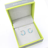 Blue Sky Hoop Earrings - Reeves & Reeves