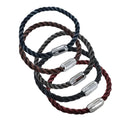 Bond Leather and Stainless Steel Bracelet - Reeves & Reeves