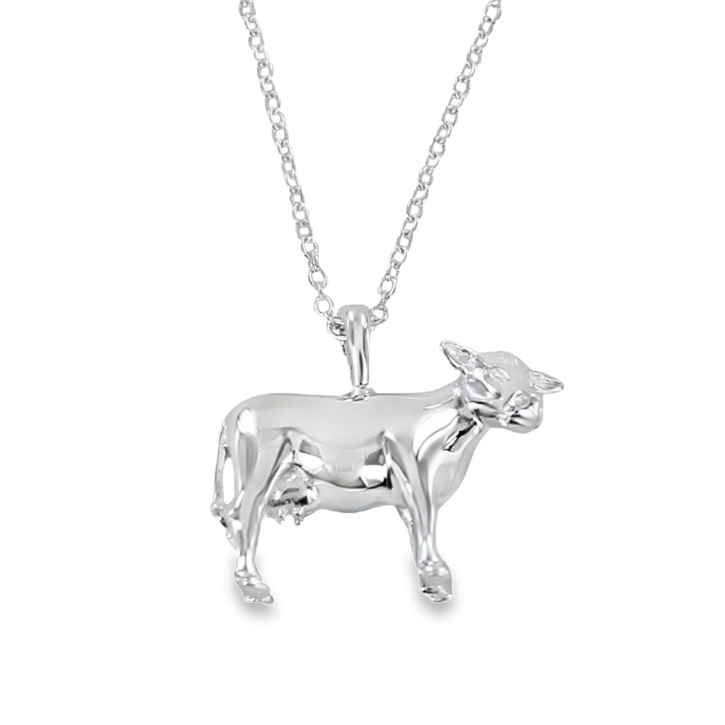 Buttercup the Cow Sterling Silver Necklace - Reeves & Reeves