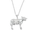 Buttercup the Cow Sterling Silver Necklace - Reeves & Reeves