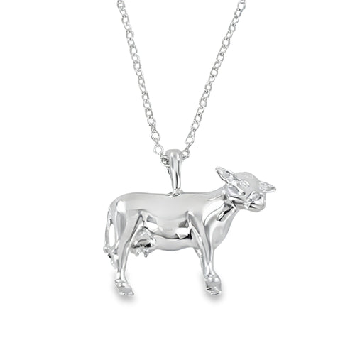 Buttercup the Cow Sterling Silver Necklace - Reeves & Reeves
