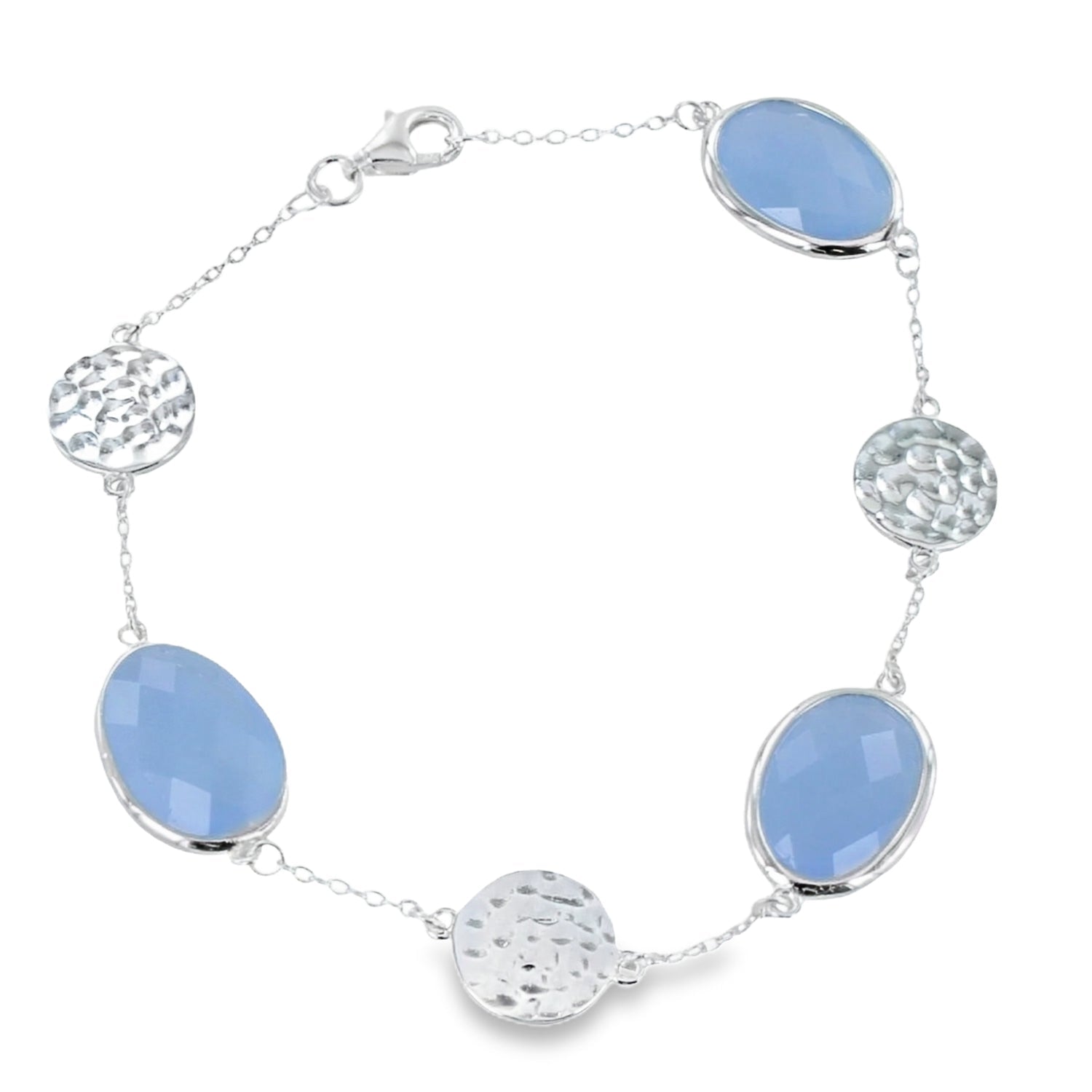 Candy Stone Sterling Silver Bracelet - Reeves & Reeves