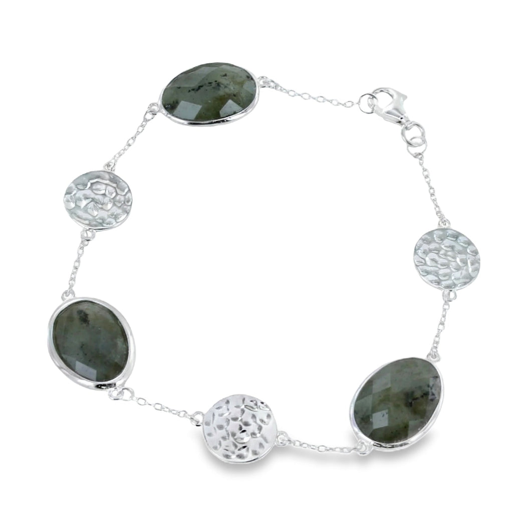 Candy Stone Sterling Silver Bracelet - Reeves & Reeves