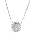 Catherine Wheel Sterling Silver Necklace - Reeves & Reeves