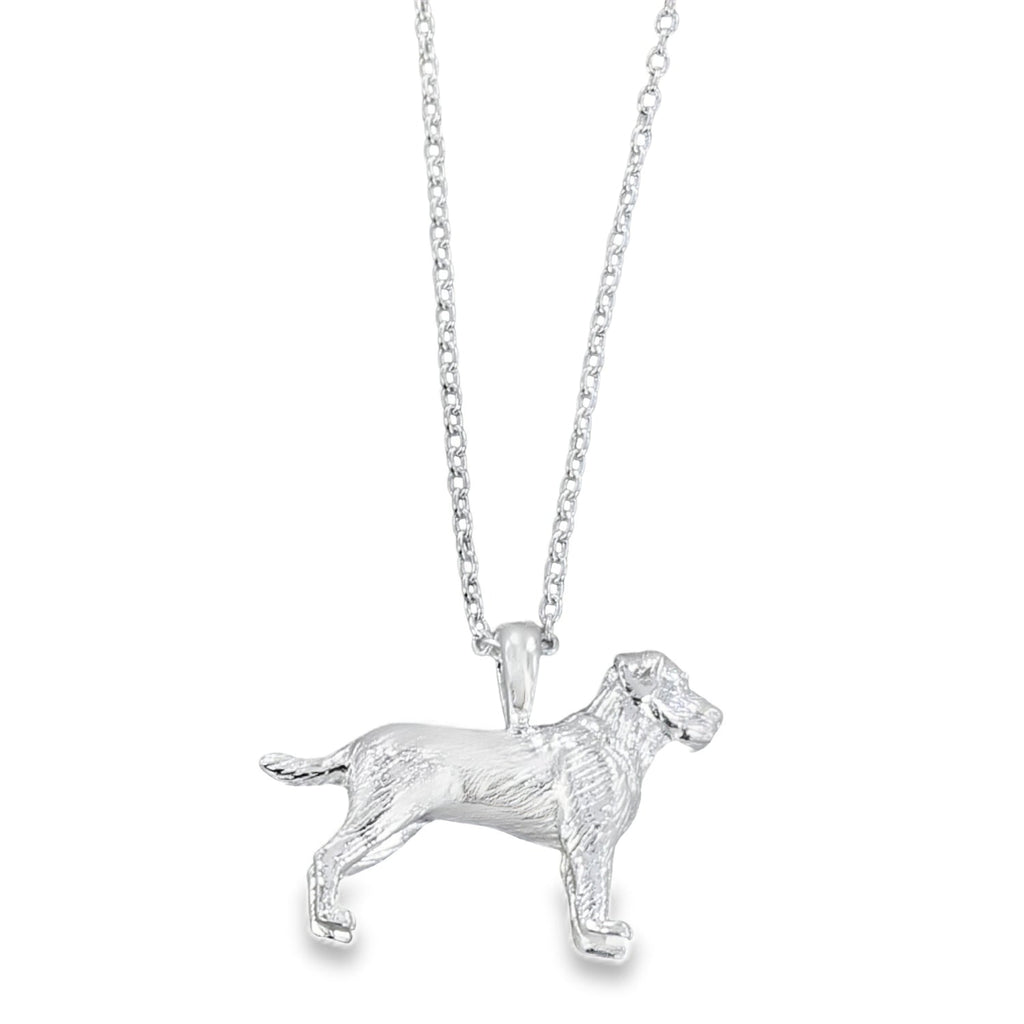 Classic Labrador Silver Necklace - Reeves & Reeves