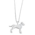 Classic Labrador Silver Necklace - Reeves & Reeves