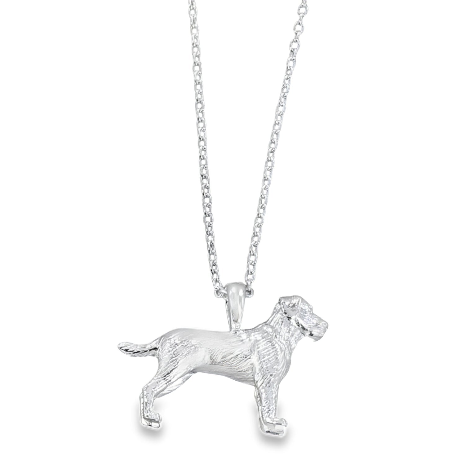 Classic Labrador Silver Necklace - Reeves & Reeves