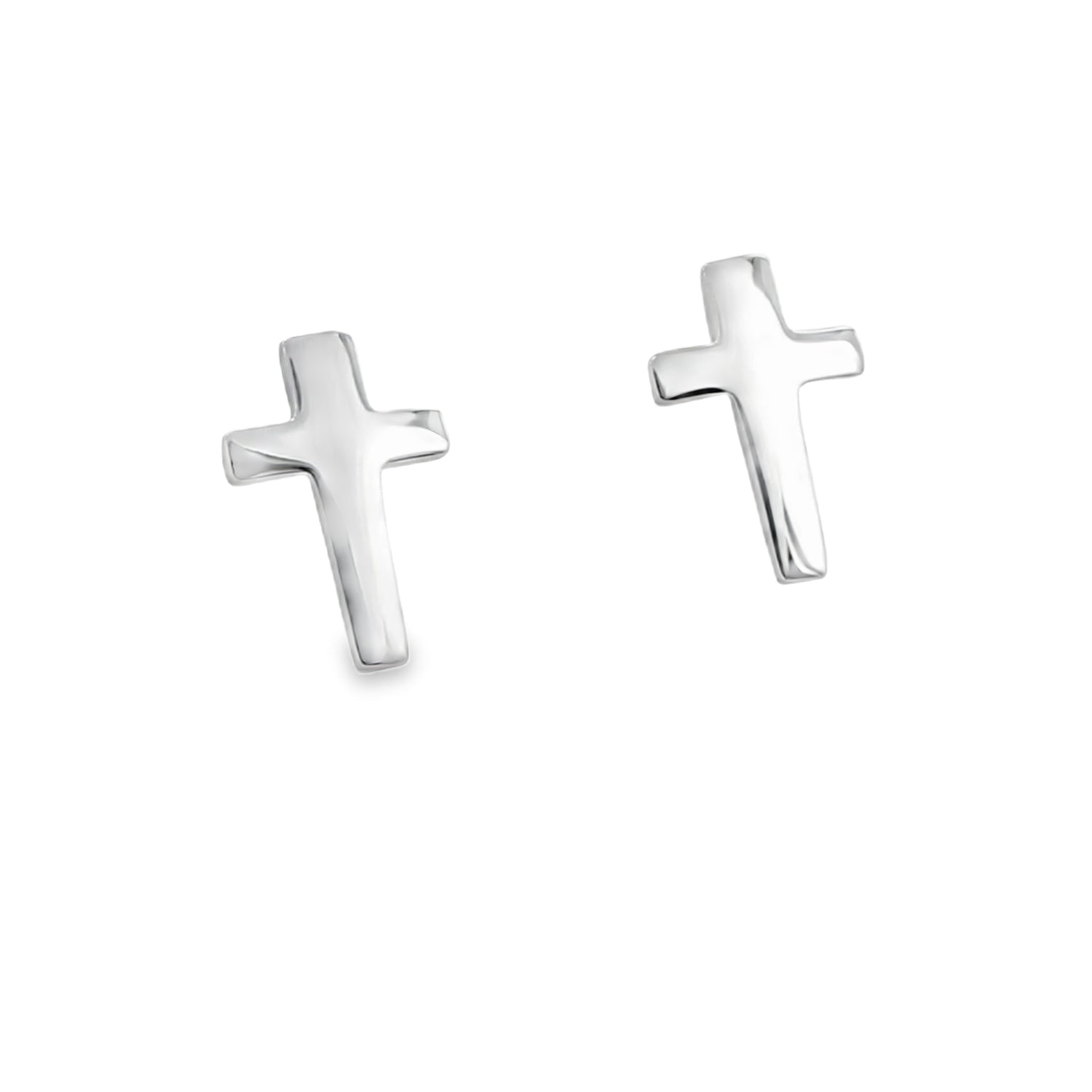 Cross Stud Earrings - Reeves & Reeves