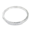 Cube Sterling Silver Shine Bangle - Reeves & Reeves
