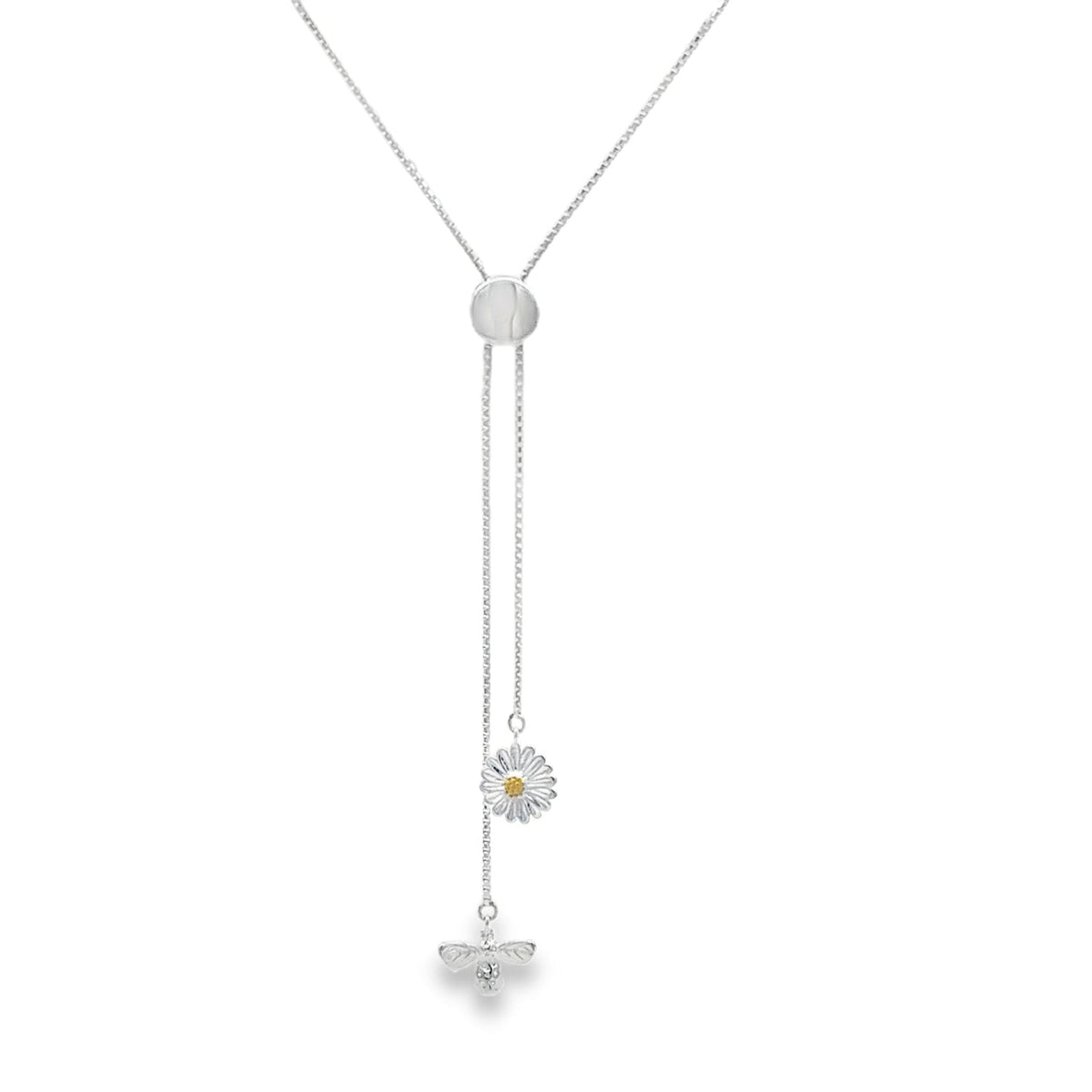 Daisy & Bee Slider Necklace - Reeves & Reeves